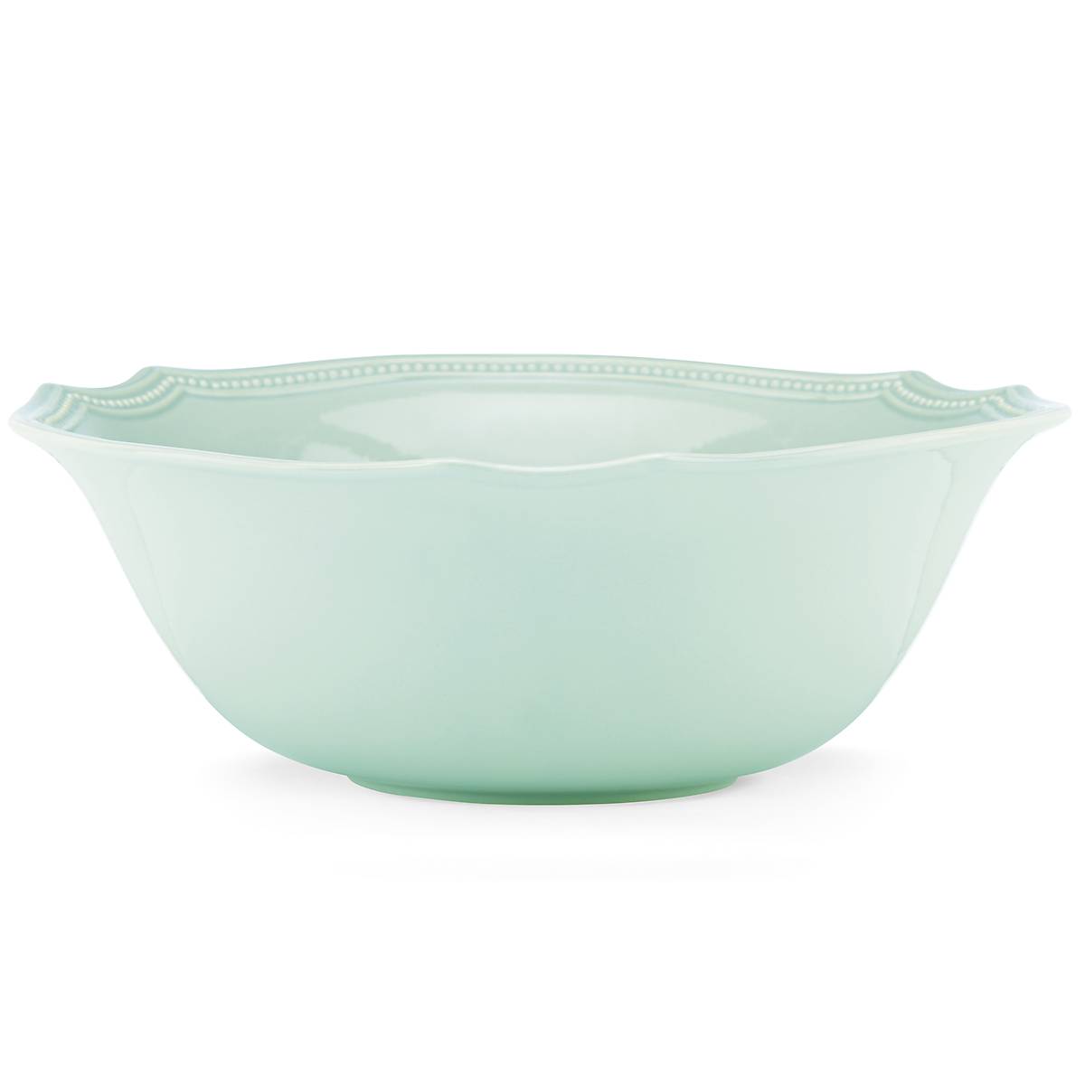 French Perle Bead Ice Blue™ Large Serving Bowl