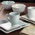 French Perle Bead Ice Blue™ Square Place Setting