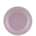 French Perle Groove Violet™ Dessert Plate