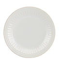 French Perle Groove White™ Accent Plate