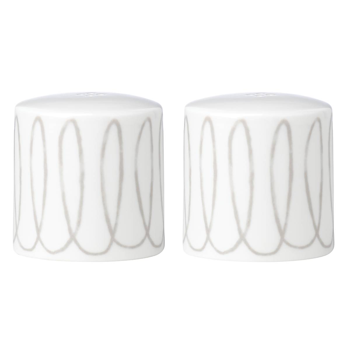 Charlotte Street Grey™ Salt and Pepper Shakers