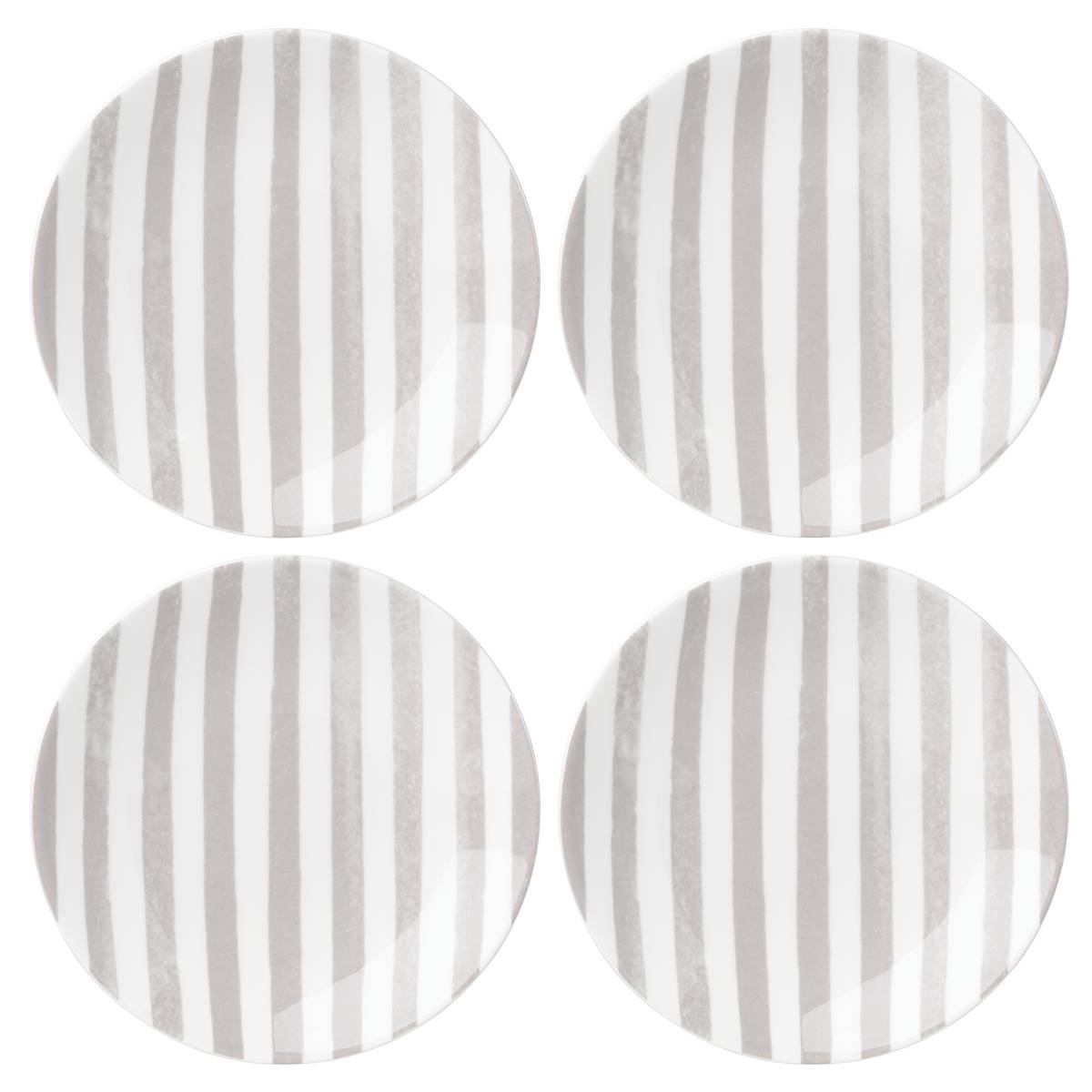 Charlotte Street Grey™ 4-piece Tidbit Plate