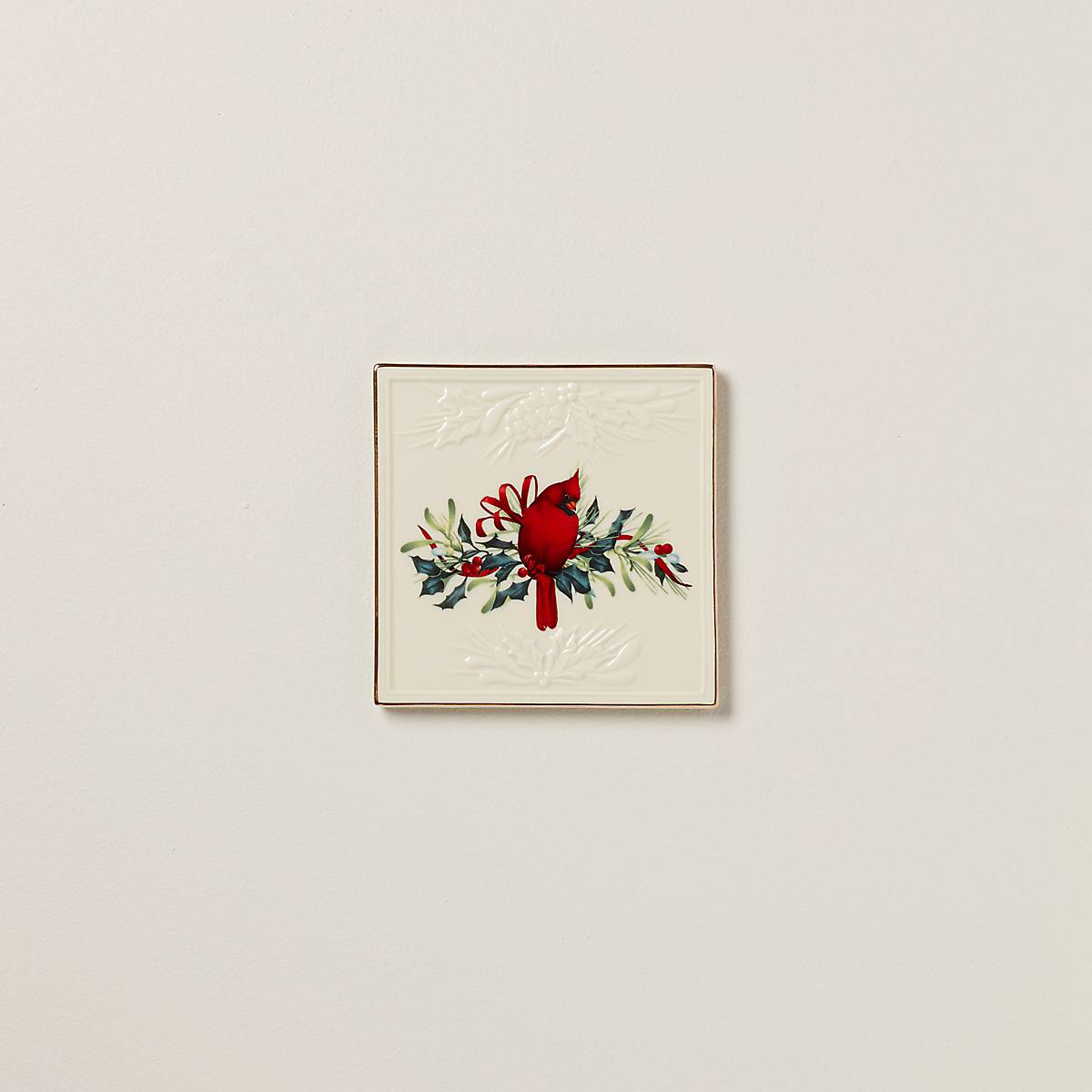 Winter Greetings Trivet