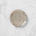Trianna Taupe™ Gold Salad Plate