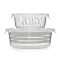 Charlotte Street™ Grey 2-piece Storage Bowl Set