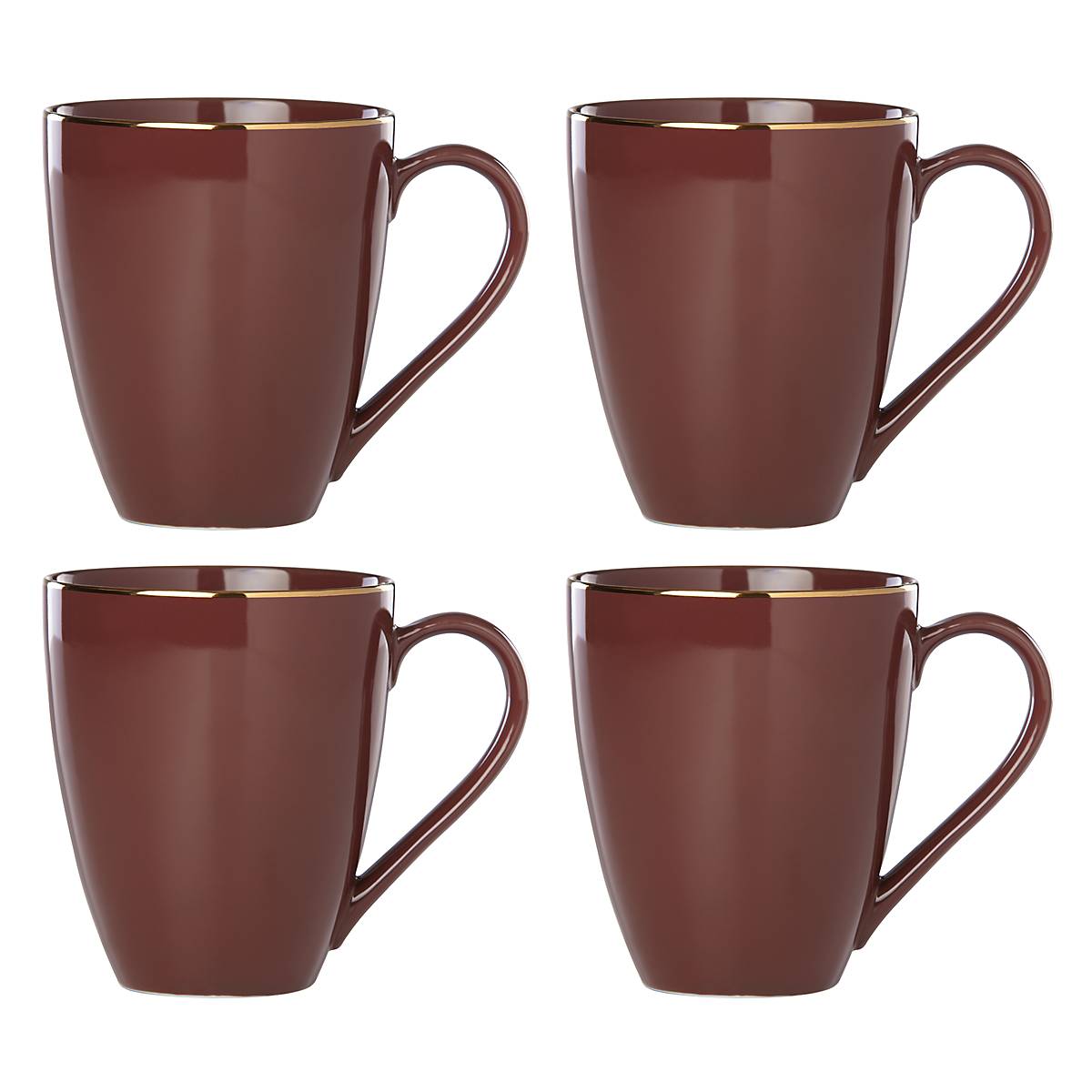 Trianna Merlot™ 4-piece Mug Set