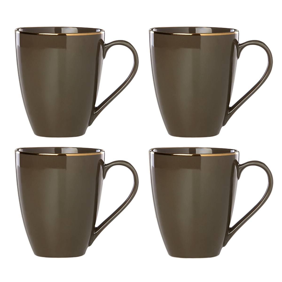 Trianna Slate™ 4-piece Mug Set