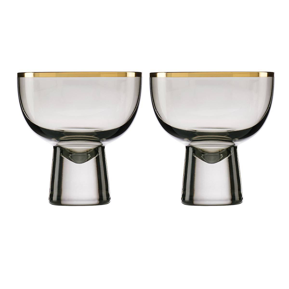 Trianna Slate™ 2-piece Cocktail Glass Set