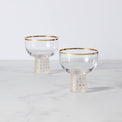 Trianna Frost™ 2-piece Cocktail Glass Set